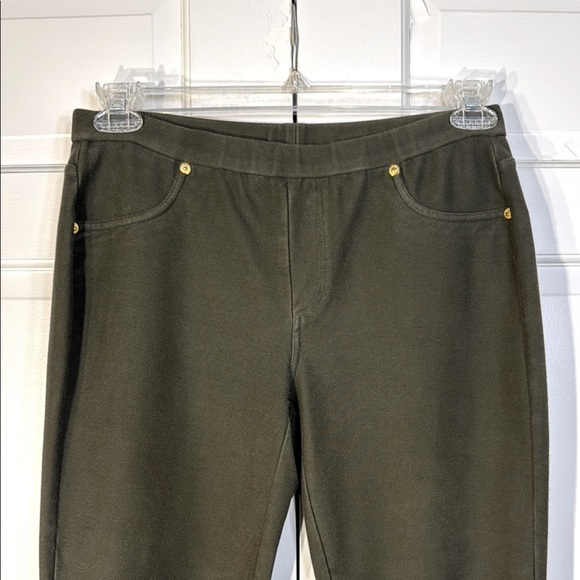 Michael Kors Green Jeggings Sleek Style - Picture 4 of 8